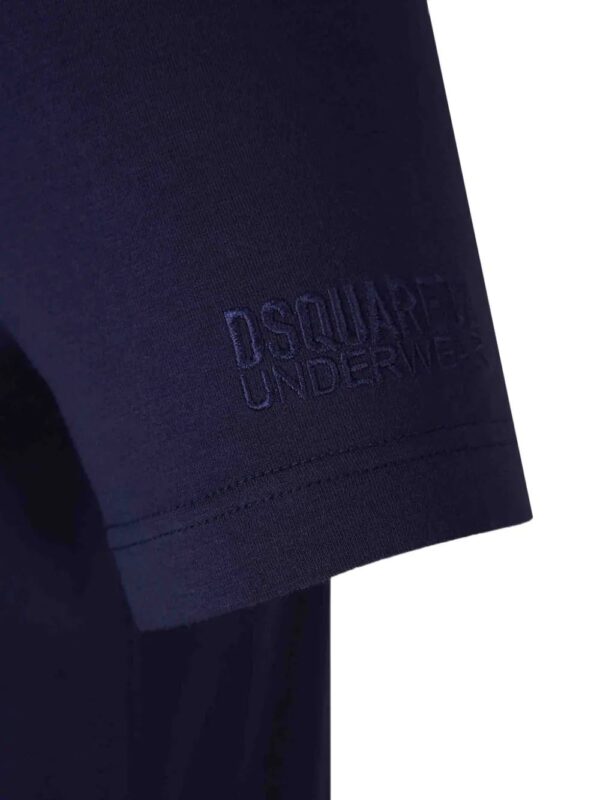 DSQUARED2  logo-embroidered T-shirt - Image 4