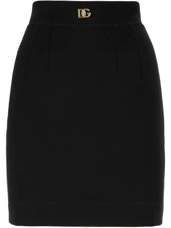 Dolce & Gabbana  logo-plaque pencil skirt