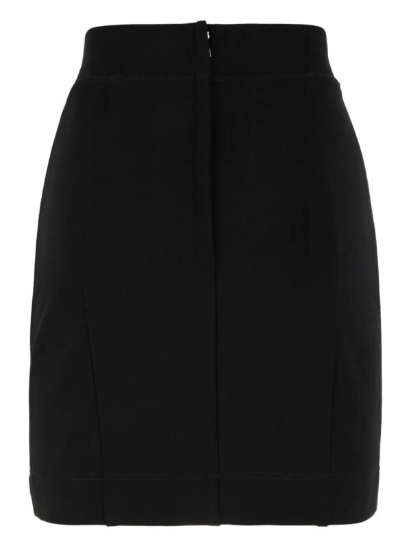 Dolce & Gabbana  logo-plaque pencil skirt - Image 2