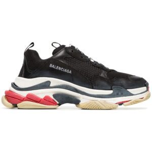 Balenciaga Triple S leather sneakers