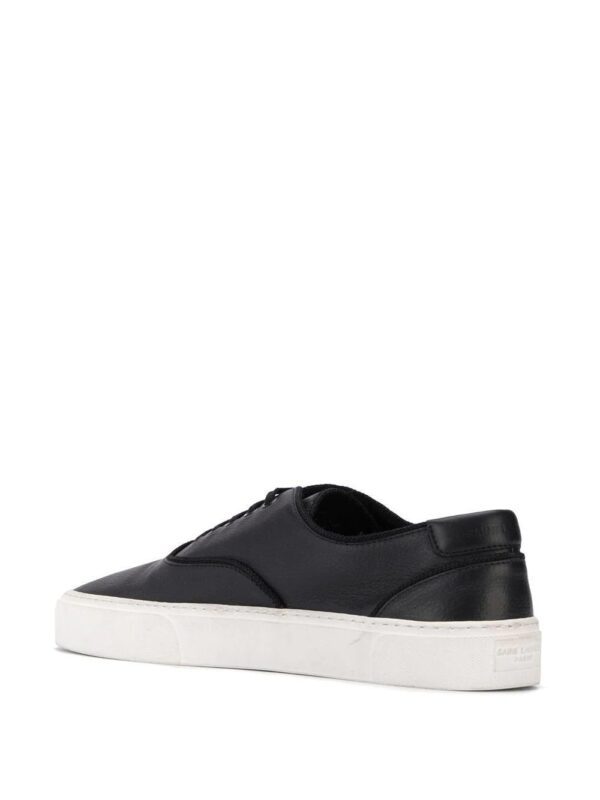 Saint Laurent  black Venice low-top sneakers - Image 3