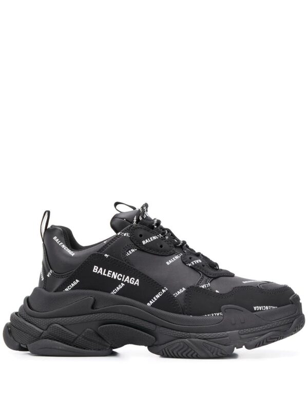 Balenciaga  Allover Logo Triple S sneakers