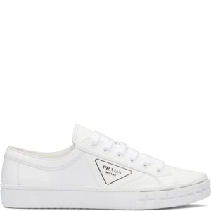 Prada logo print low-top sneakers