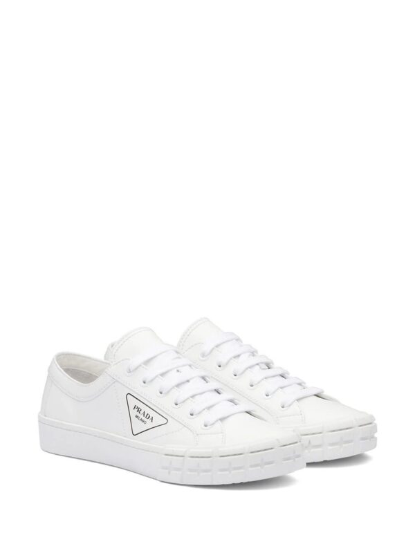 Prada  logo print low-top sneakers - Image 2