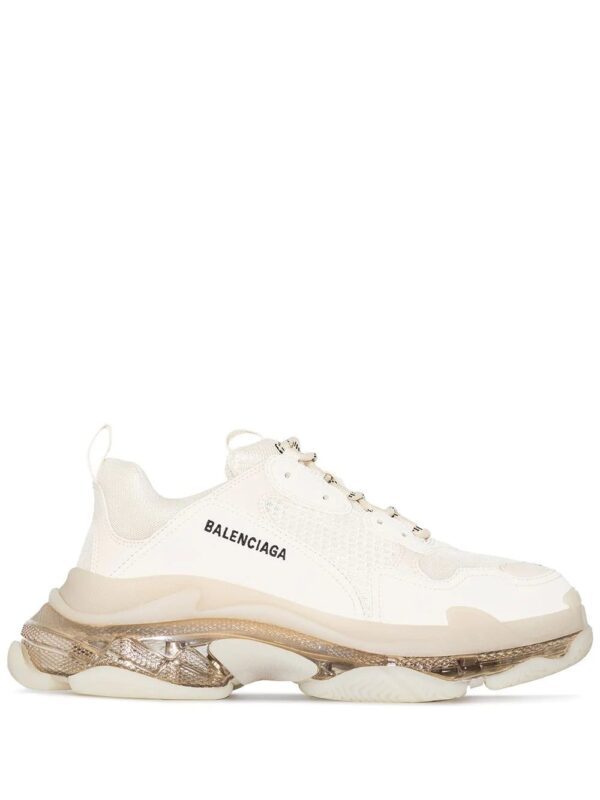 Balenciaga  Triple S clear-sole sneakers