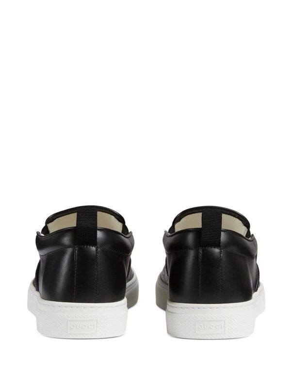 Gucci  GG-embossed slip-on sneakers - Image 3
