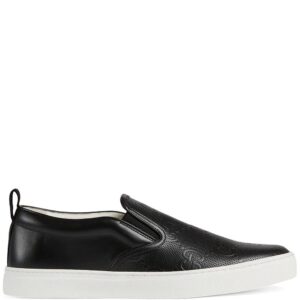 Gucci  GG-embossed slip-on sneakers