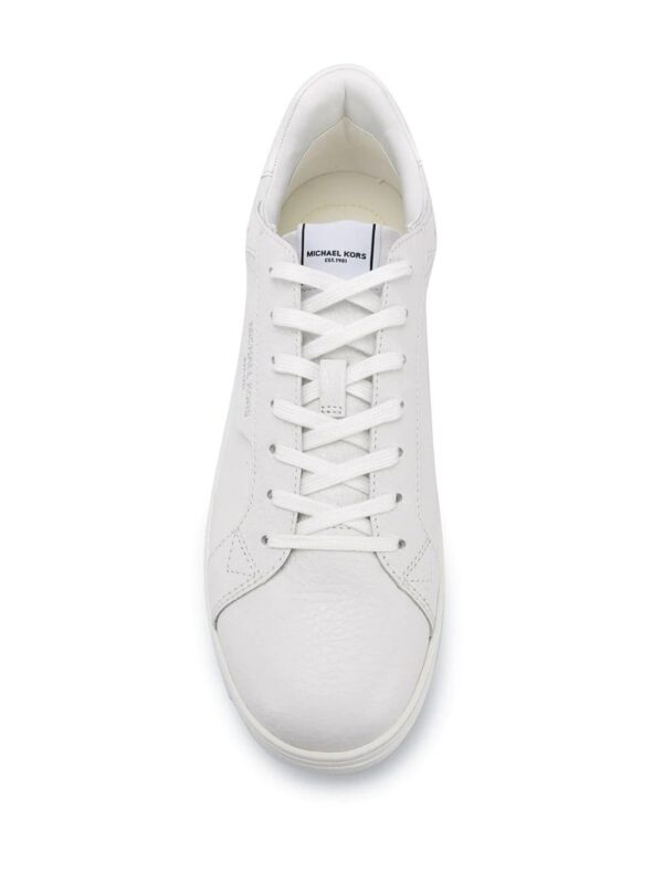 Michael Michael Kors  Keating pebbled-effect sneakers - Image 4