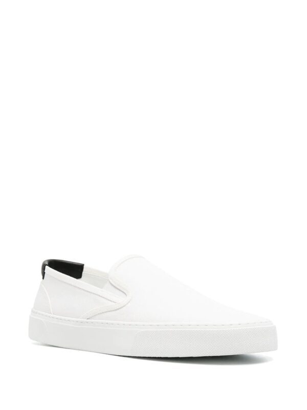 Saint Laurent  logo-print slip-on sneakers - Image 2