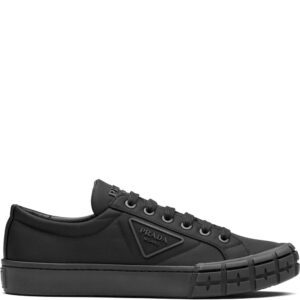 Prada Wheel Cassetta lace-up sneakers