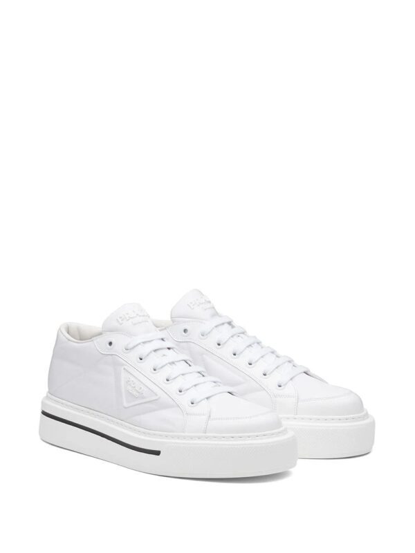 Prada  Macro brushed sneakers - Image 2