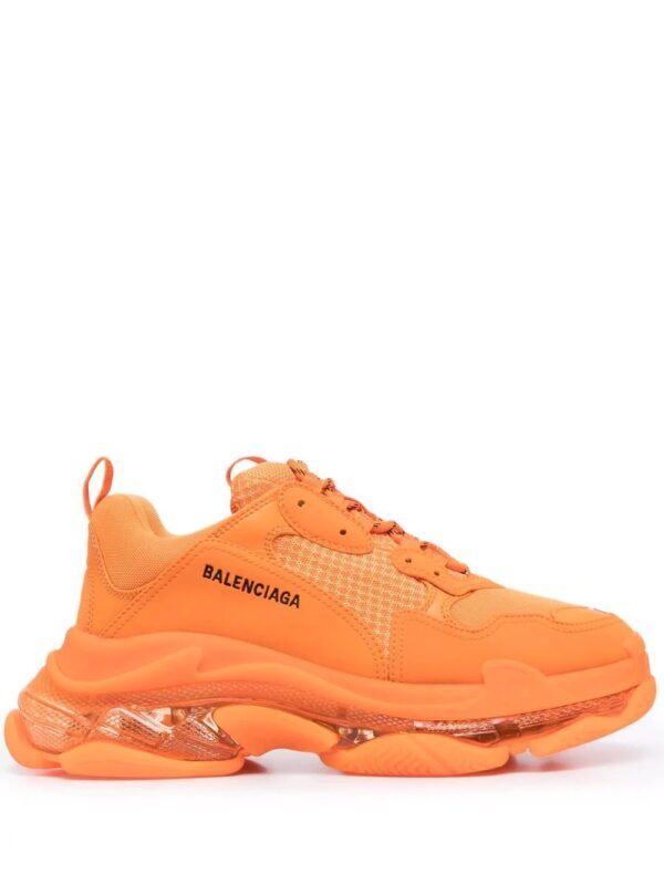 Balenciaga  Triple S transparent-sole sneakers