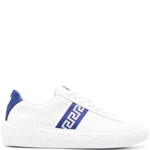 Versace  Greca stripe low-top sneakers