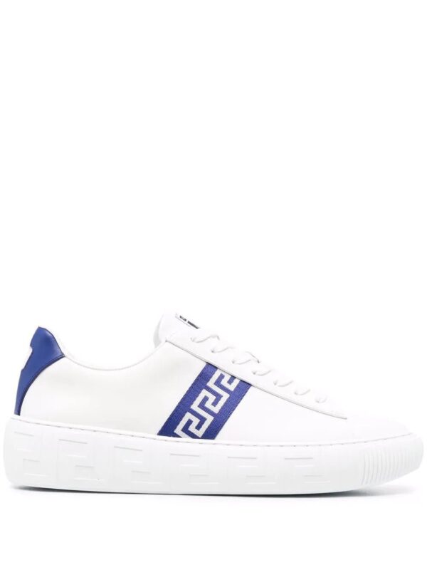 Versace  Greca stripe low-top sneakers