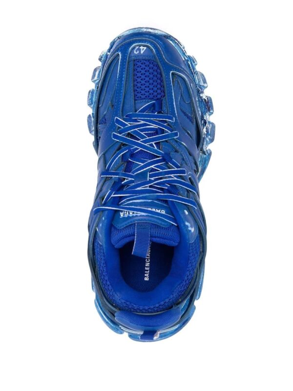 Balenciaga  Track faded-blue sneakers - Image 4