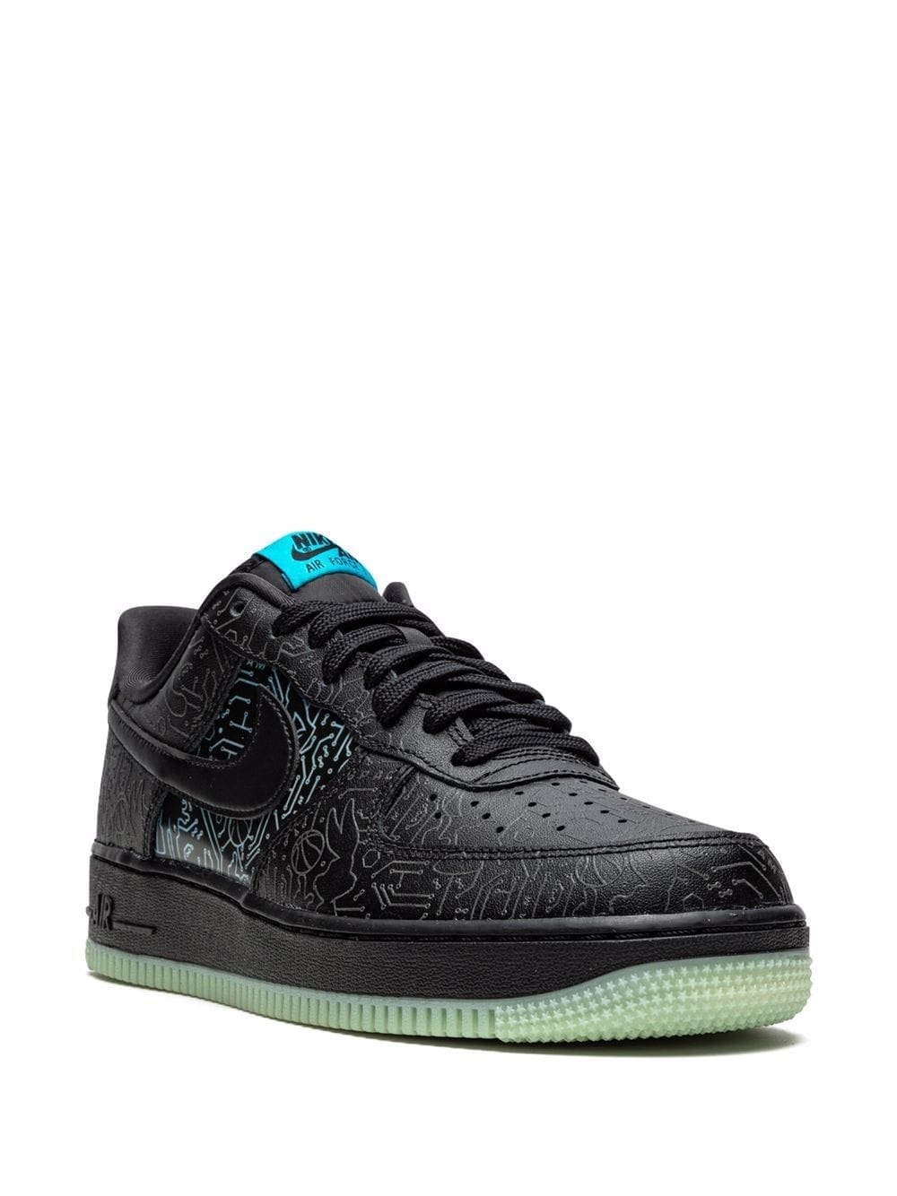 Nike x Sapce Jam Air Force 1 Low "Computer Chip" sneakers - Image 2