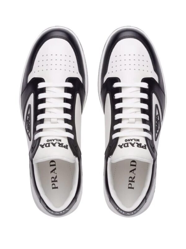 Prada  District low-top leather trainers - Image 4