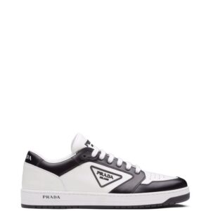 Prada District low-top leather trainers