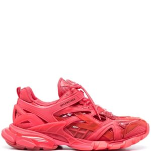 Balenciaga track 2 layered metallic sneakers