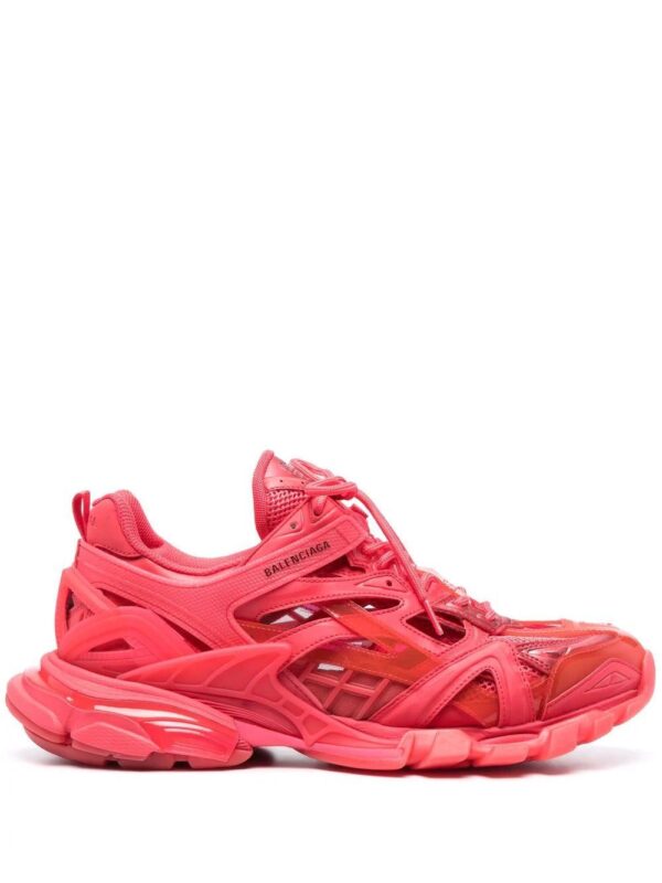 Balenciaga  track 2 layered metallic sneakers