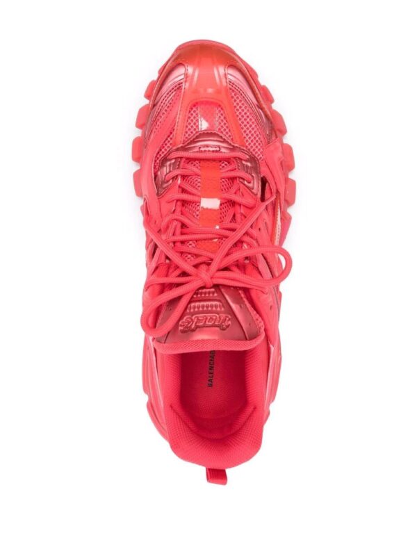 Balenciaga  track 2 layered metallic sneakers - Image 4