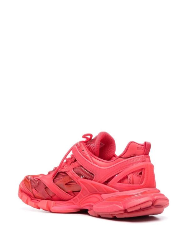 Balenciaga  track 2 layered metallic sneakers - Image 3