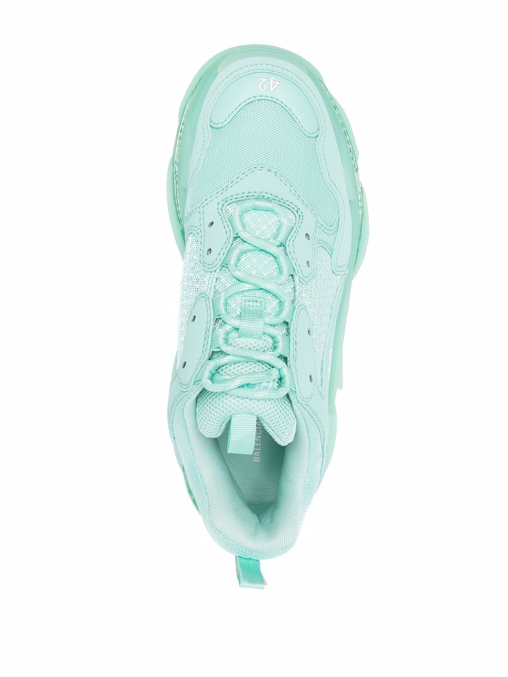 Balenciaga Triple S transparent-sole sneakers - Image 4