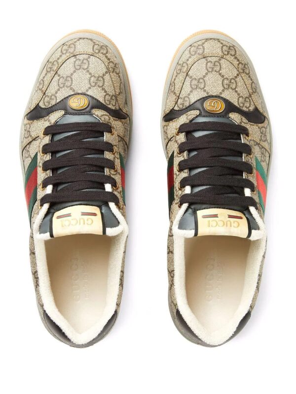 Gucci  Screener lace-up sneakers - Image 4
