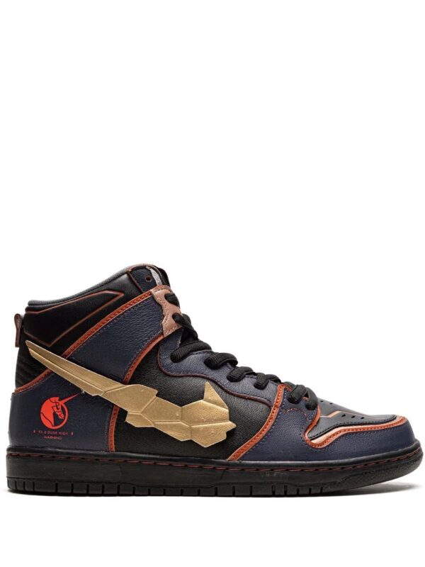 Nike  x Gundam Nike SB Dunk High “Banshee” sneakers