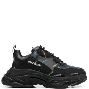 Balenciaga Triple S all-over logo sneakers