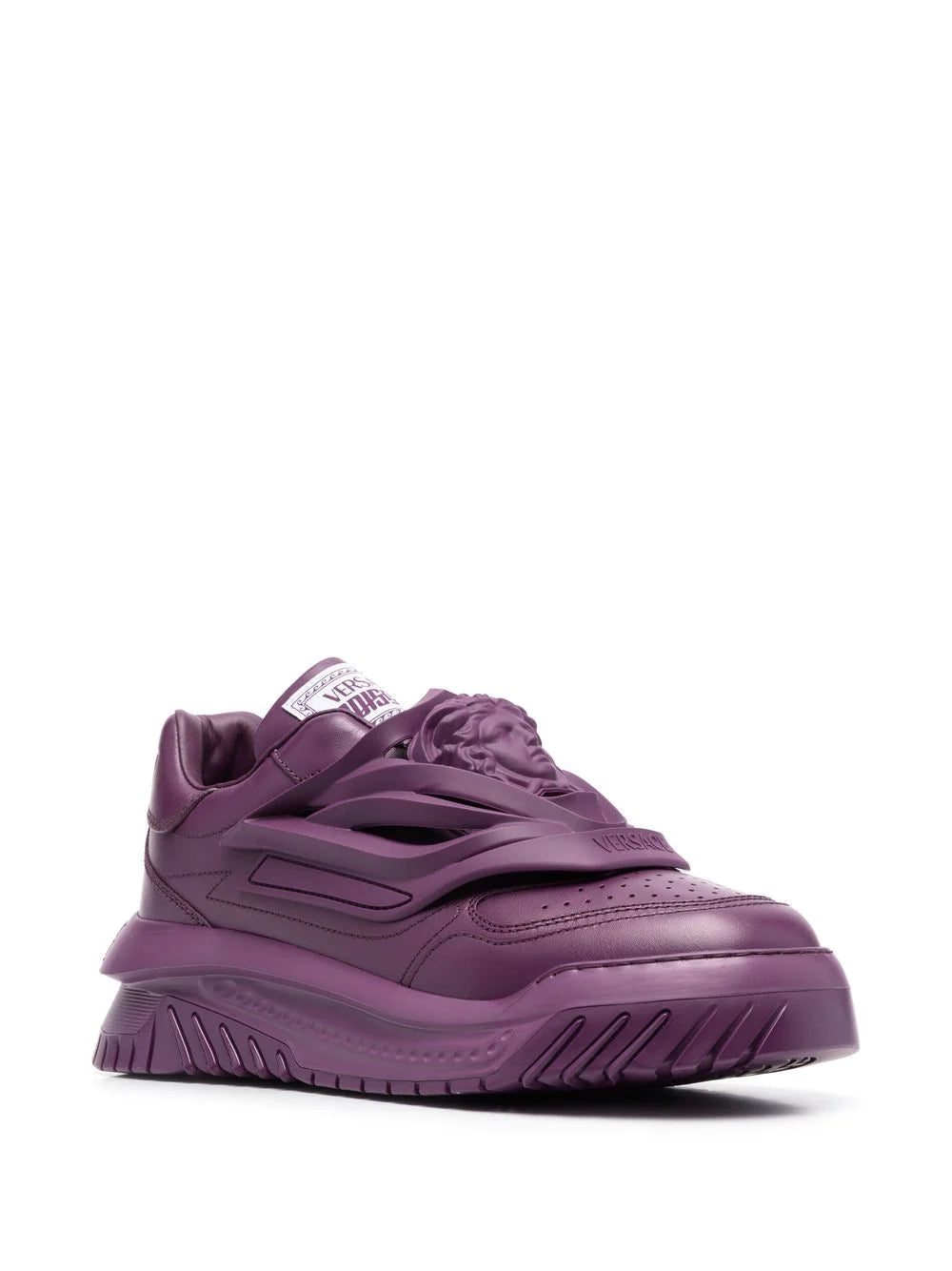 Versace Odissea chunky leather sneakers - Image 2