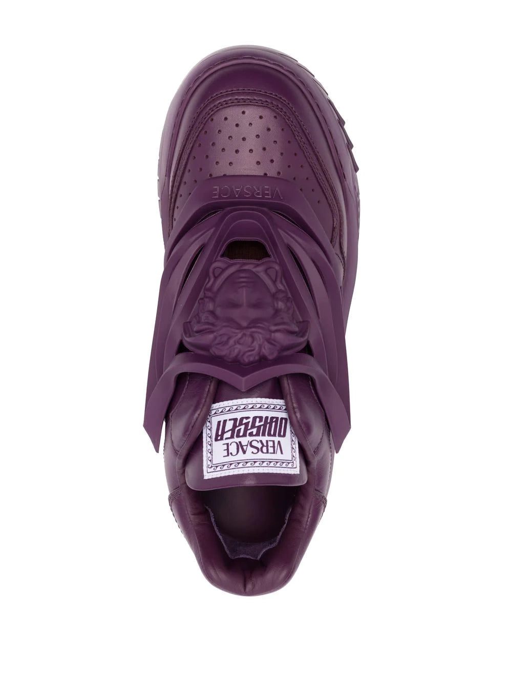 Versace Odissea chunky leather sneakers - Image 4