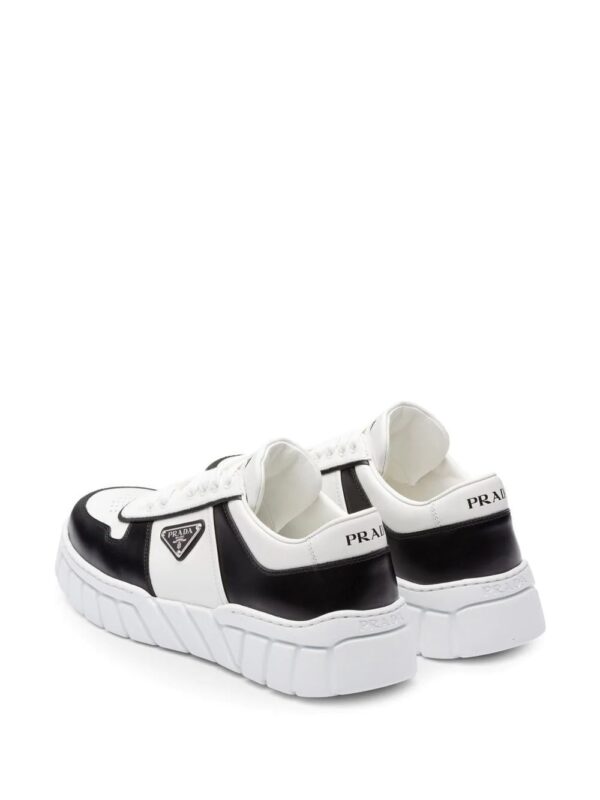 Prada  low-top leather sneakers - Image 3