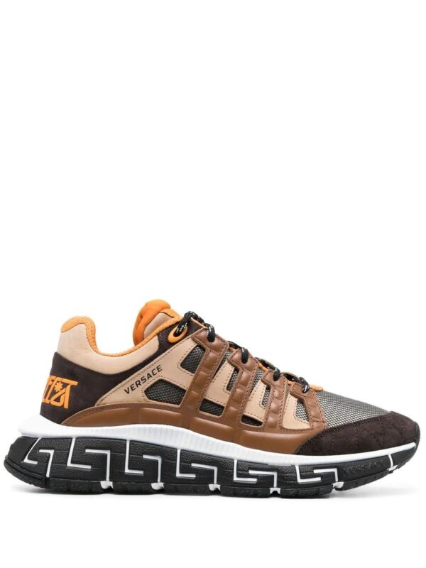 Versace Greca-motif low-top sneakers