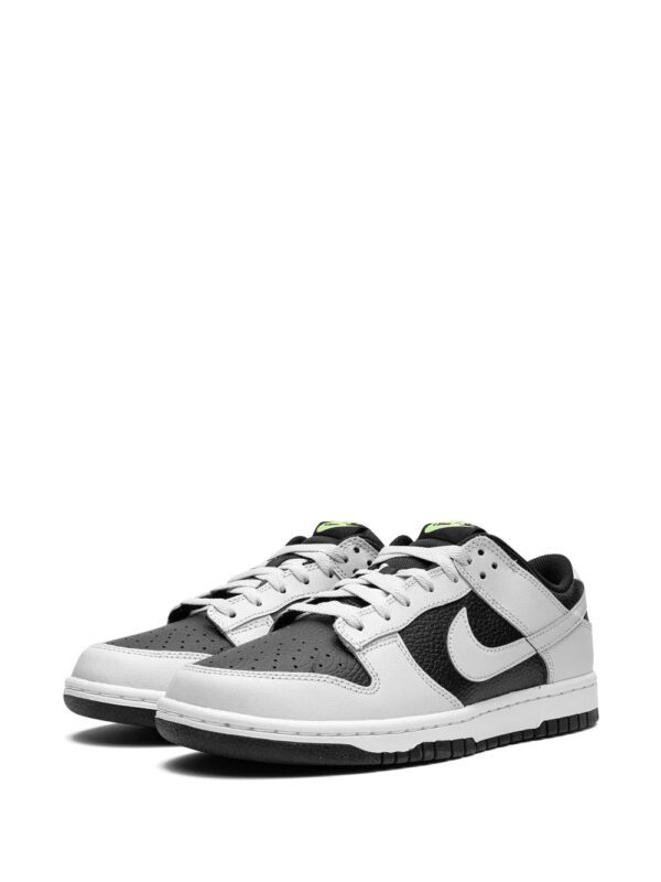 Nike  Dunk Low "Black/Photon Dust-Volt-White" sneakers - Image 4