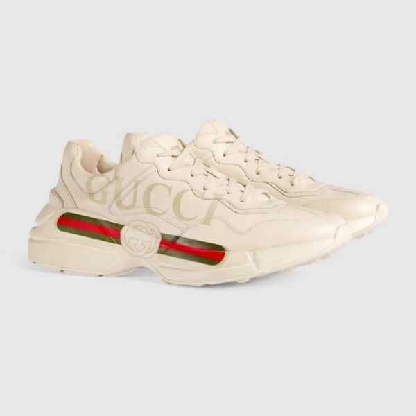 Gucci logo leather sneaker - Image 6