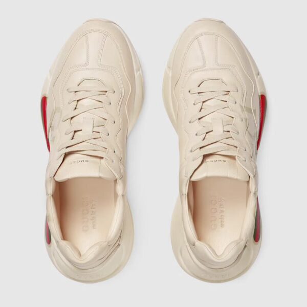 Gucci logo leather sneaker - Image 5