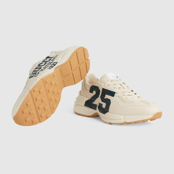 Gucci  Men's Rhyton sneaker with '25' - Image 5