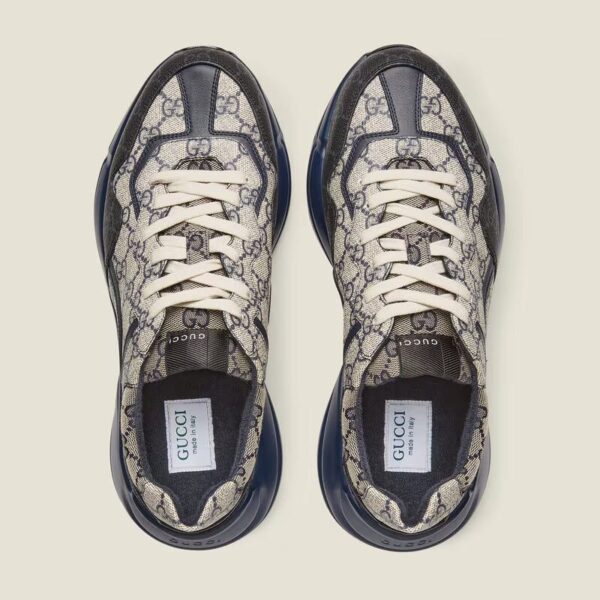 Gucci Men's GG Rhyton sneaker - Image 4