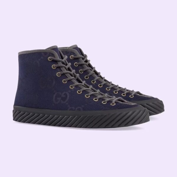 Gucci  Men's high-top maxi GG sneaker - Image 4