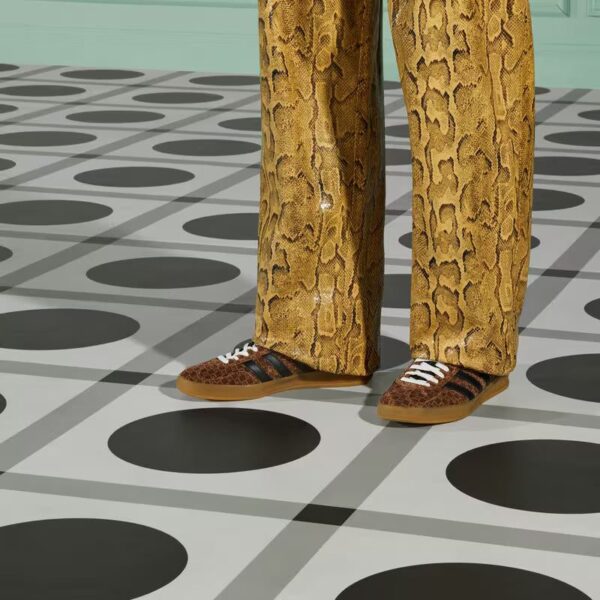 adidas x Gucci men's Gazelle sneaker - Image 5