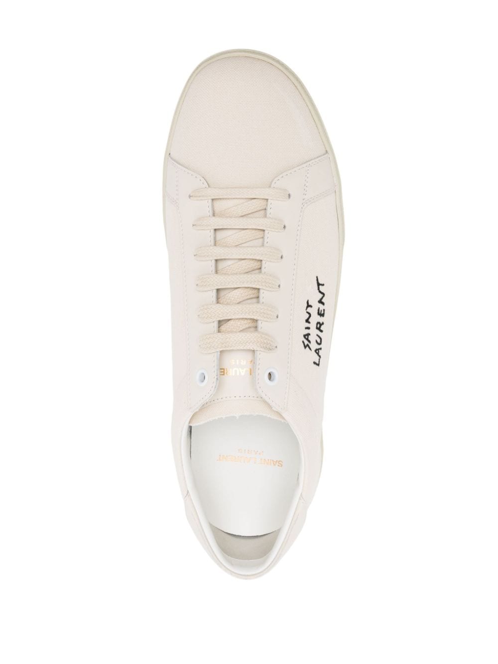 Saint Laurent classic SL/06 embroidered sneakers - Image 4