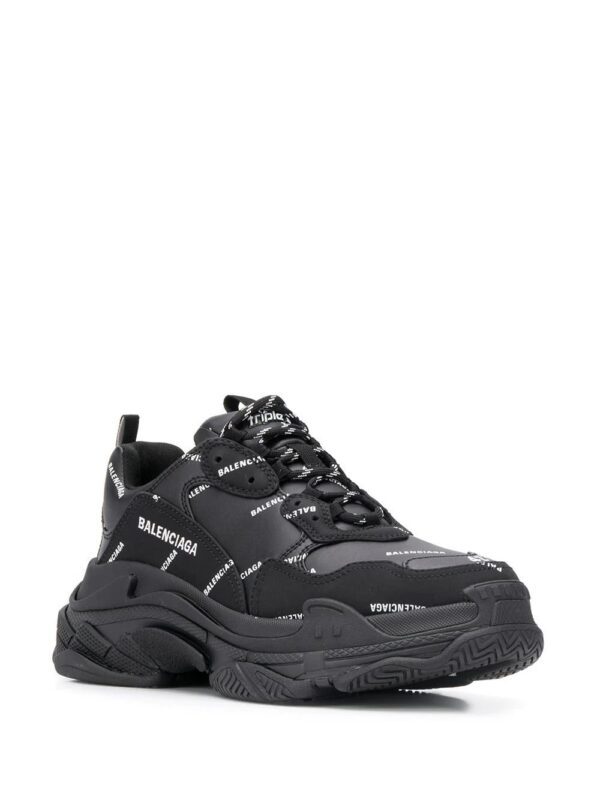 Balenciaga  Allover Logo Triple S sneakers - Image 2
