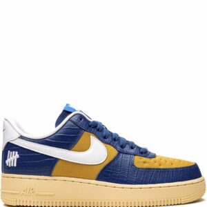 Nike x Undefeated Air Force 1 Low "Blue Croc" sneakers