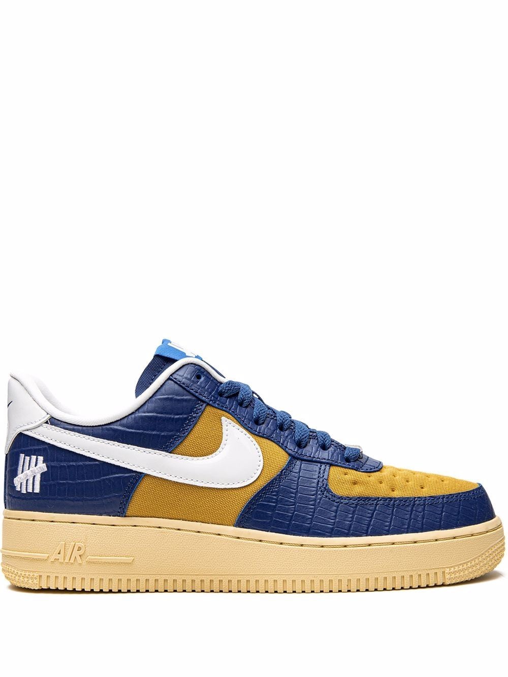 Nike x Undefeated Air Force 1 Low "Blue Croc" sneakers