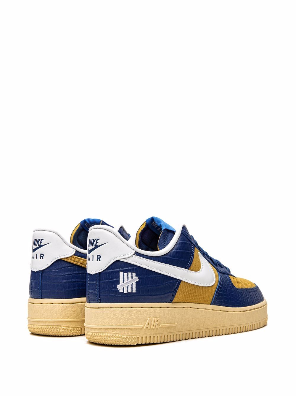 Nike x Undefeated Air Force 1 Low "Blue Croc" sneakers - Image 4