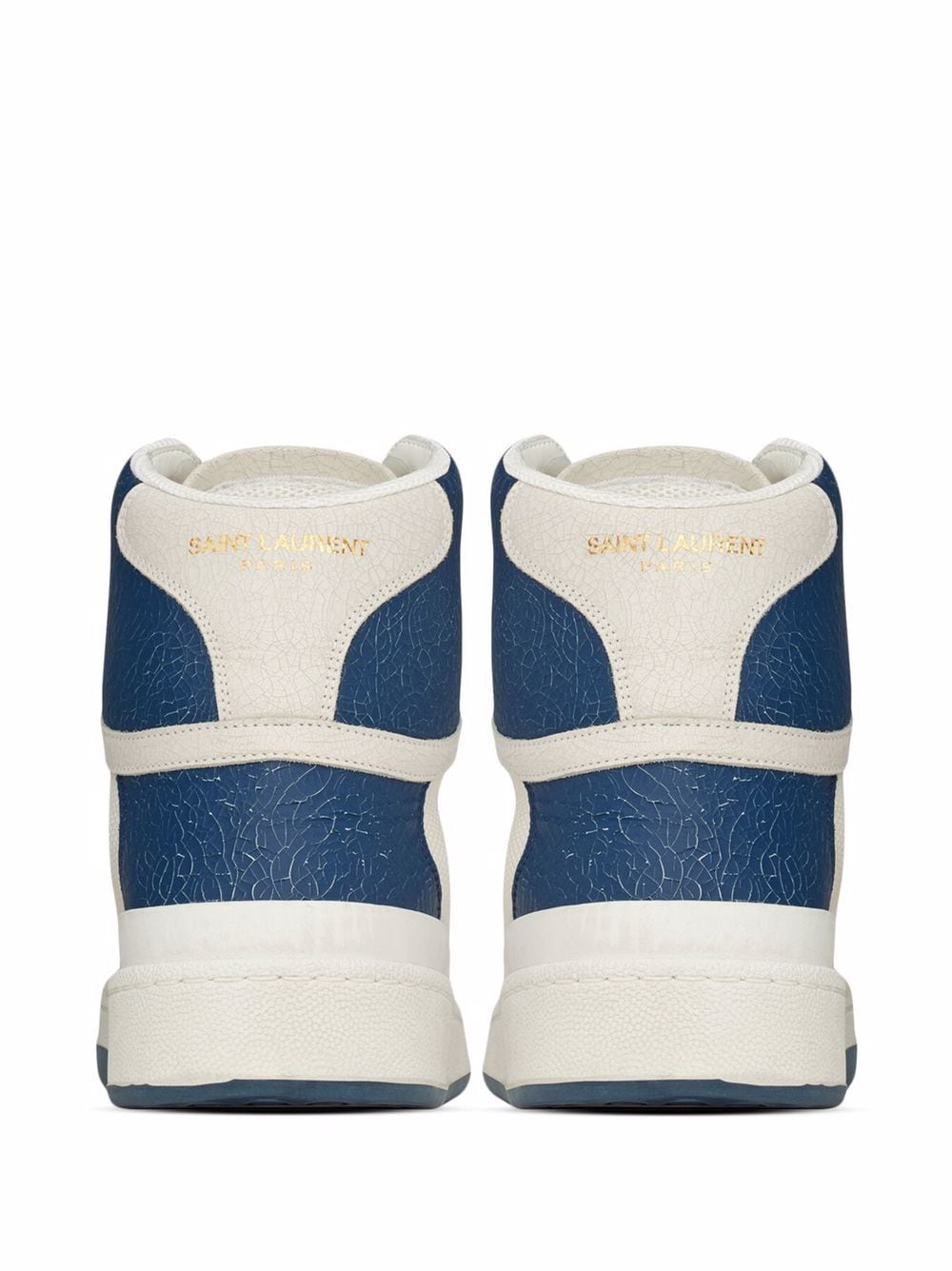 Saint Laurent colour-block high-top sneakers - Image 3