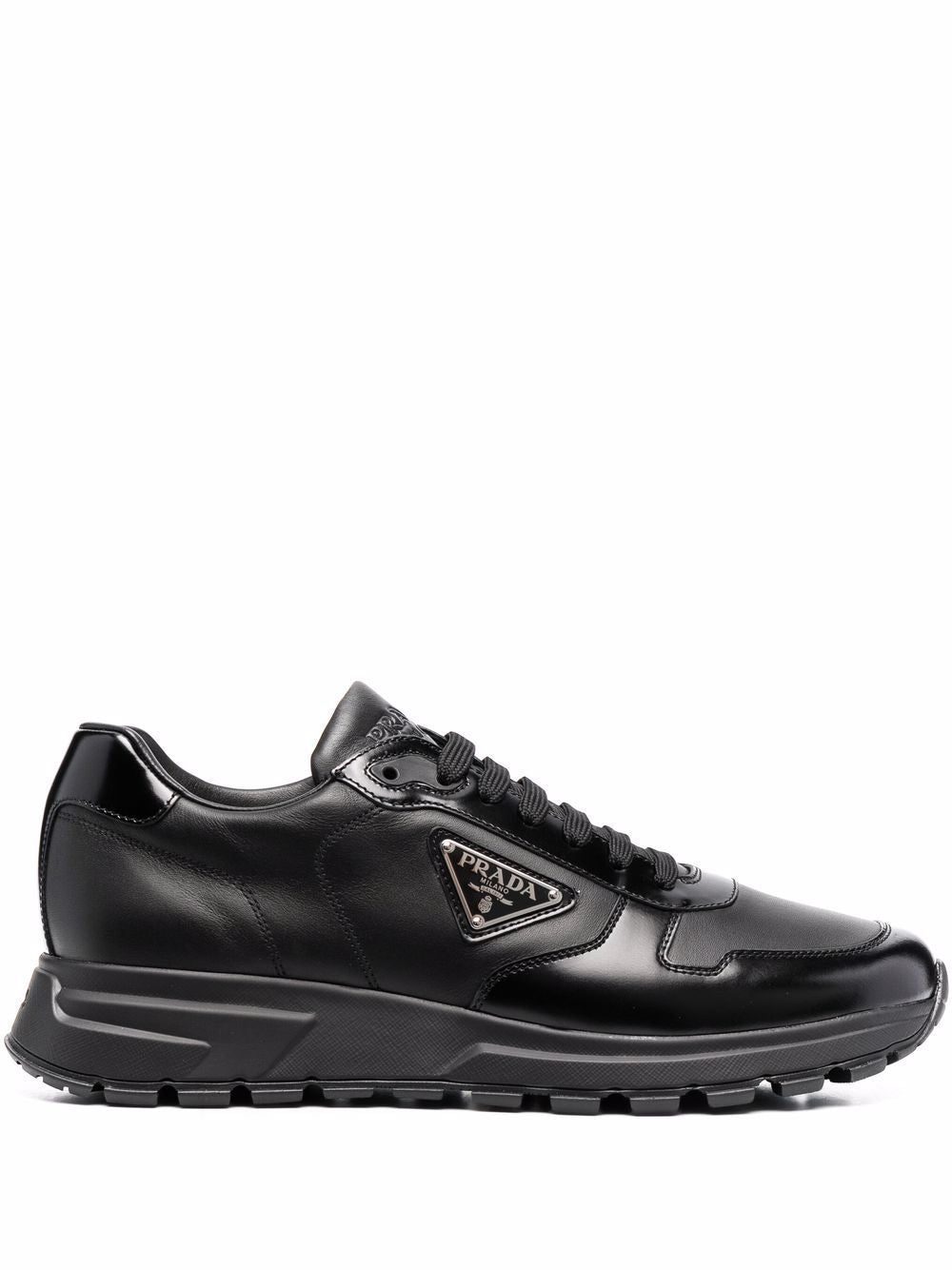 Prada logo-print lace-up sneakers