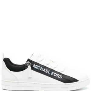 Michael Kors logo-print zip-detailed sneakers