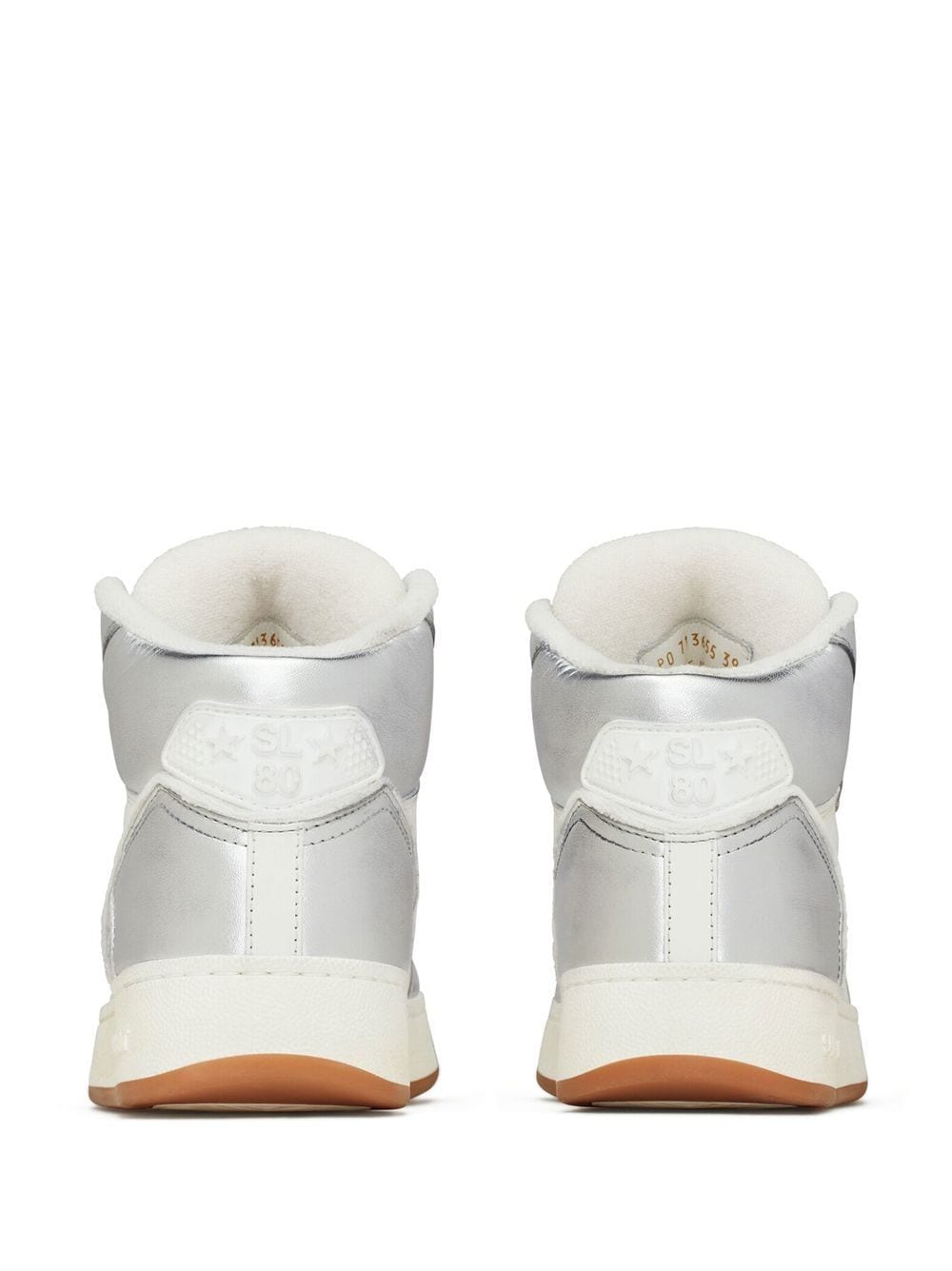 Saint Laurent high-top leather sneakers - Image 3